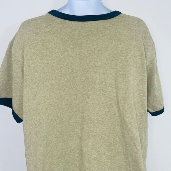 Grumpy Seven Dwarfs Disney Studio Collection Mens XL Ringer TShirt Green - Picture 8 of 12